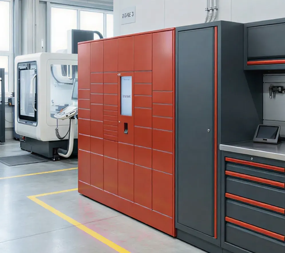 Digitaler Ausgabeschrank
